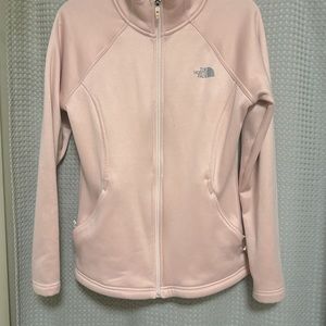 Light pink women North Face jacket